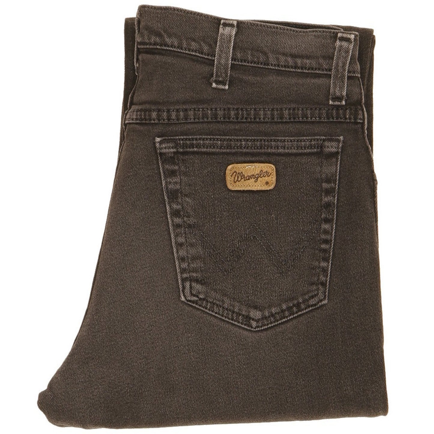 Wrangler Men Black Straight Regular Jeans W30 L30