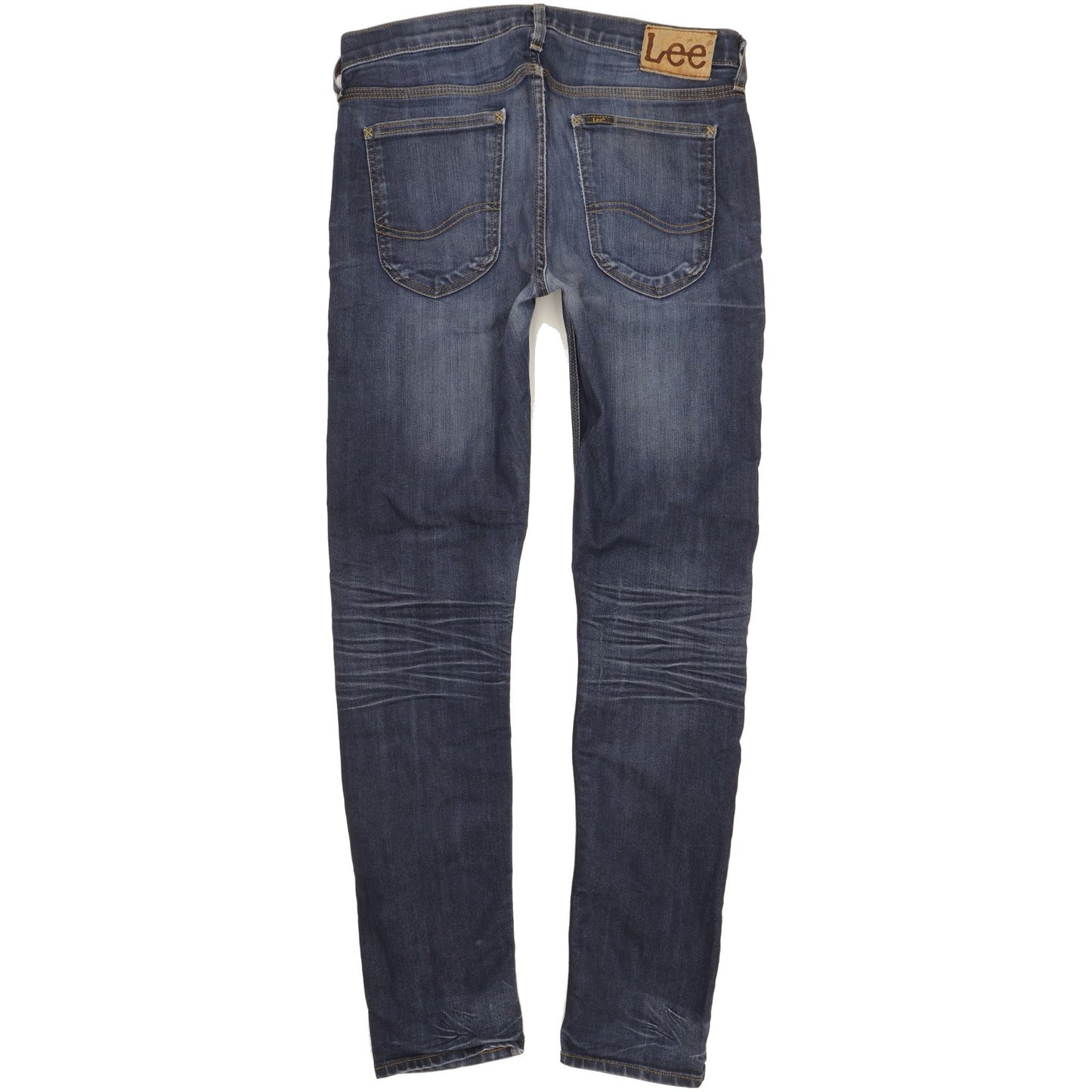 Lee Luke Men Blue Skinny Slim Stretch Jeans W32 L32