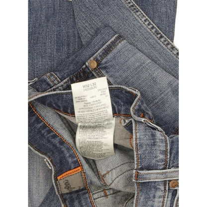 Wrangler Greensboro Men Blue Straight Regular Stretch Jeans W32 L28