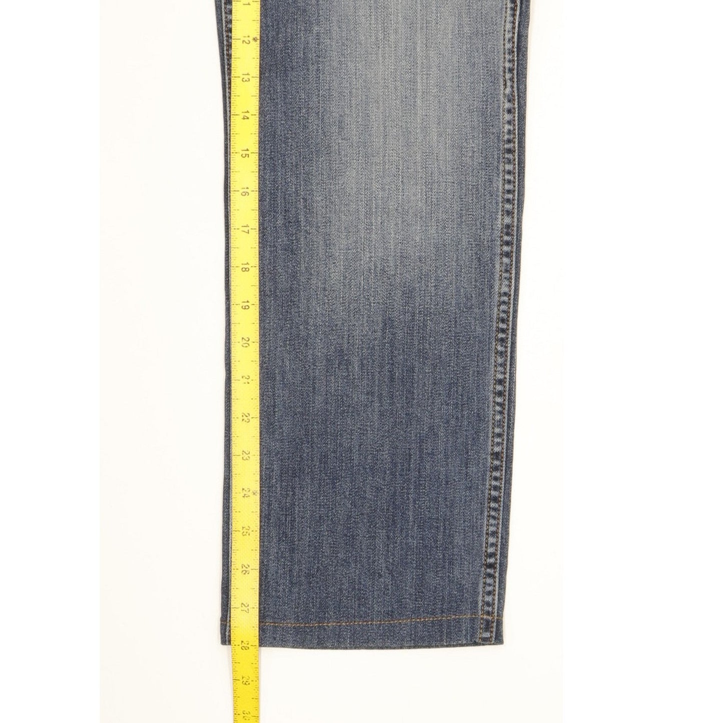 Wrangler Greensboro Men Blue Straight Regular Stretch Jeans W32 L28