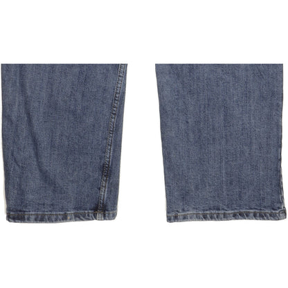 Wrangler Men Blue Straight Regular Stretch Jeans W38 L31