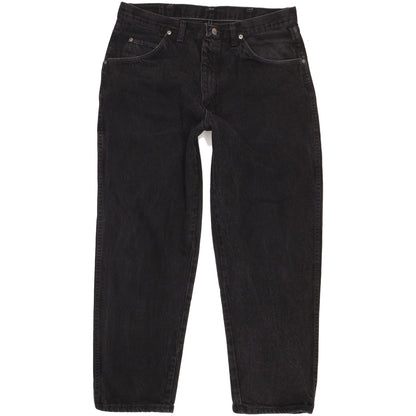 Wrangler Men Black Straight Regular Jeans W36 L29