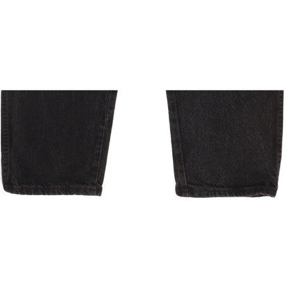 Wrangler Men Black Straight Regular Jeans W36 L29