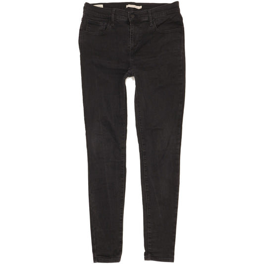 Levi's 720 Black Skinny Slim Stretch Jeans High Waisted W31 L31