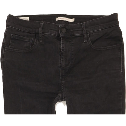 Levi's 720 Black Skinny Slim Stretch Jeans High Waisted W31 L31