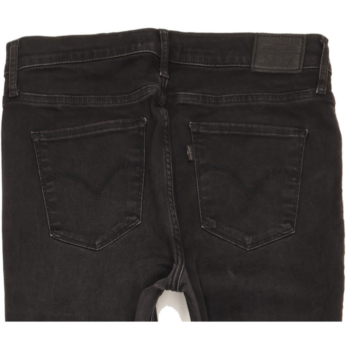 Levi's 720 Black Skinny Slim Stretch Jeans High Waisted W31 L31