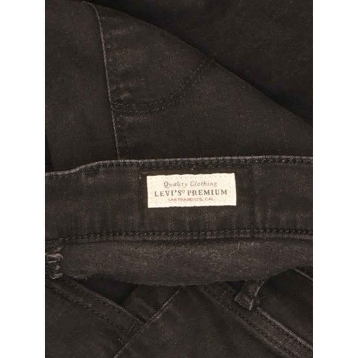 Levi's 720 Black Skinny Slim Stretch Jeans High Waisted W31 L31