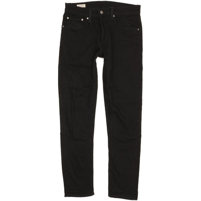 Levi's 512 Men Black Tapered Slim Stretch Jeans W31 L31
