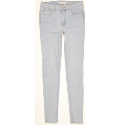 Levi's 720 Women Blue Skinny Slim Stretch Jeans W28 L32