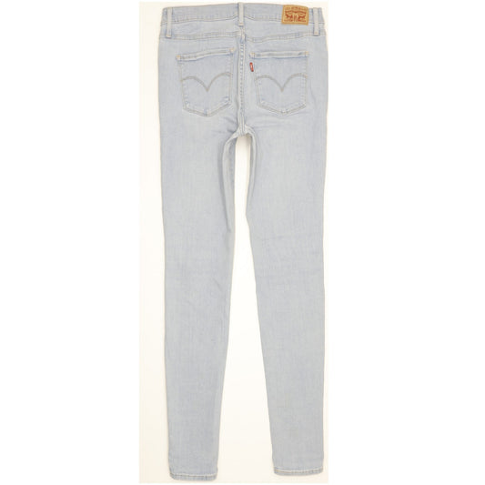 Levi's 720 Women Blue Skinny Slim Stretch Jeans W28 L32