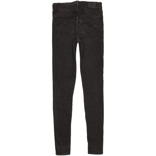 Levi's 720 Women Black Skinny Slim Stretch Jeans W29 L33