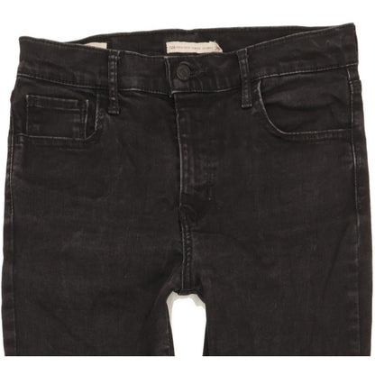 Levi's 720 Women Black Skinny Slim Stretch Jeans W29 L33