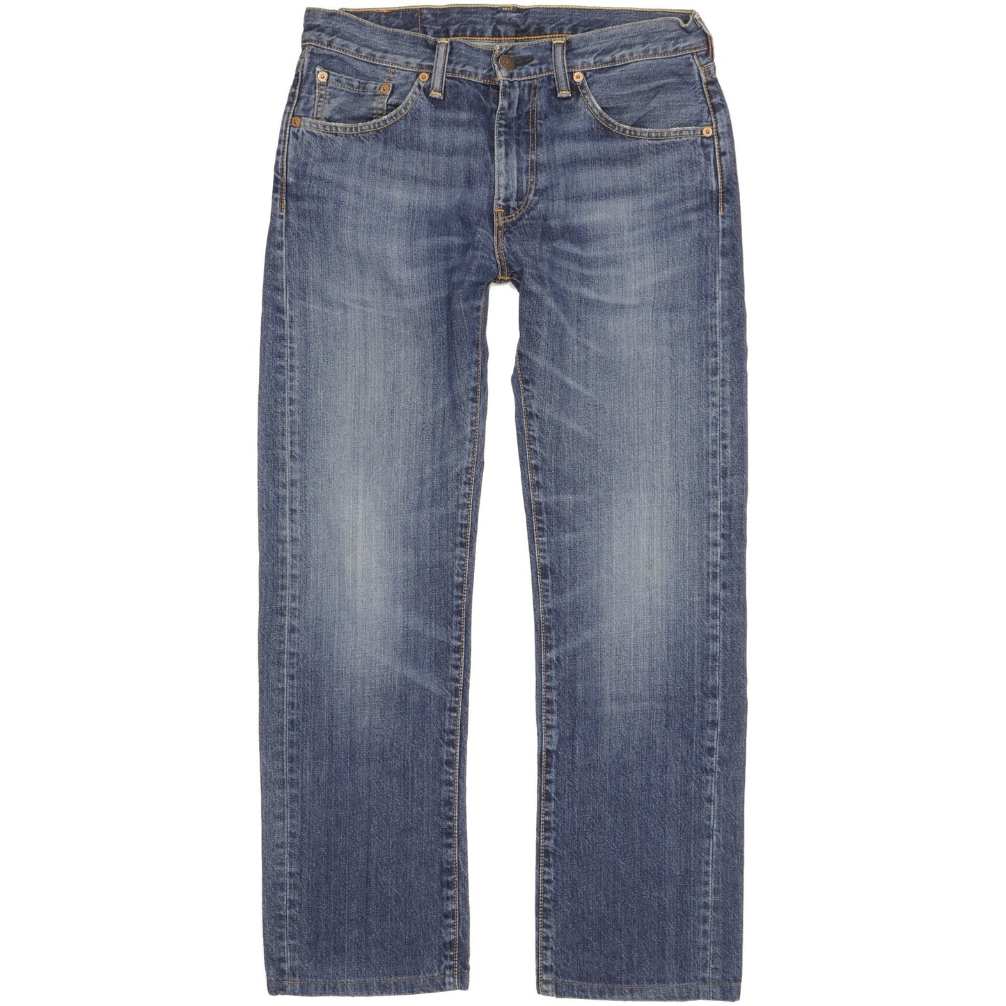 Levi's 505 Men Blue Straight Regular Stretch Jeans W30 L29
