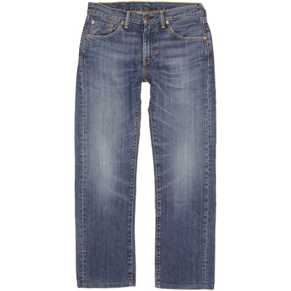 Levi's 505 Men Blue Straight Regular Stretch Jeans W30 L29