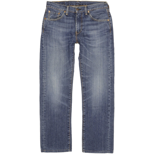 Levi's 505 Men Blue Straight Regular Stretch Jeans W30 L29