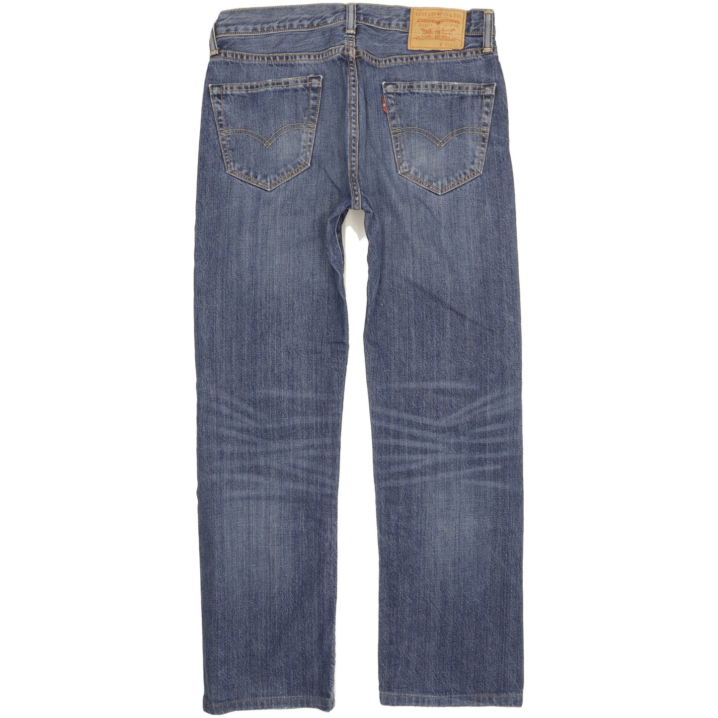 Levi's 505 Men Blue Straight Regular Stretch Jeans W30 L29