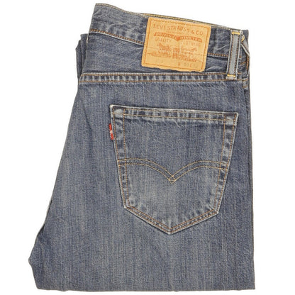 Levi's 505 Men Blue Straight Regular Stretch Jeans W30 L29