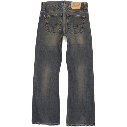 Levi's 512 Men Blue Bootcut Slim Jeans W31 L31