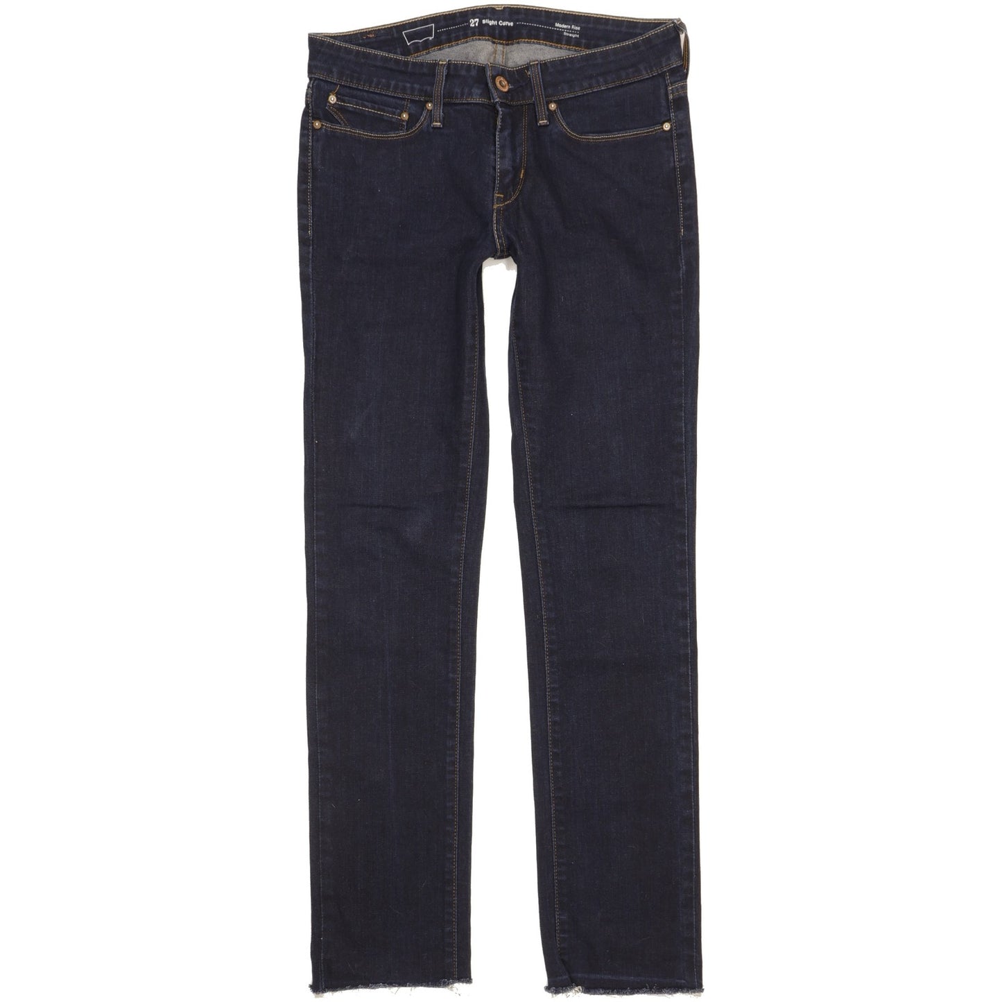 Levi's Slight Curve Women Blue Straight Slim Stretch Jeans W27 L30