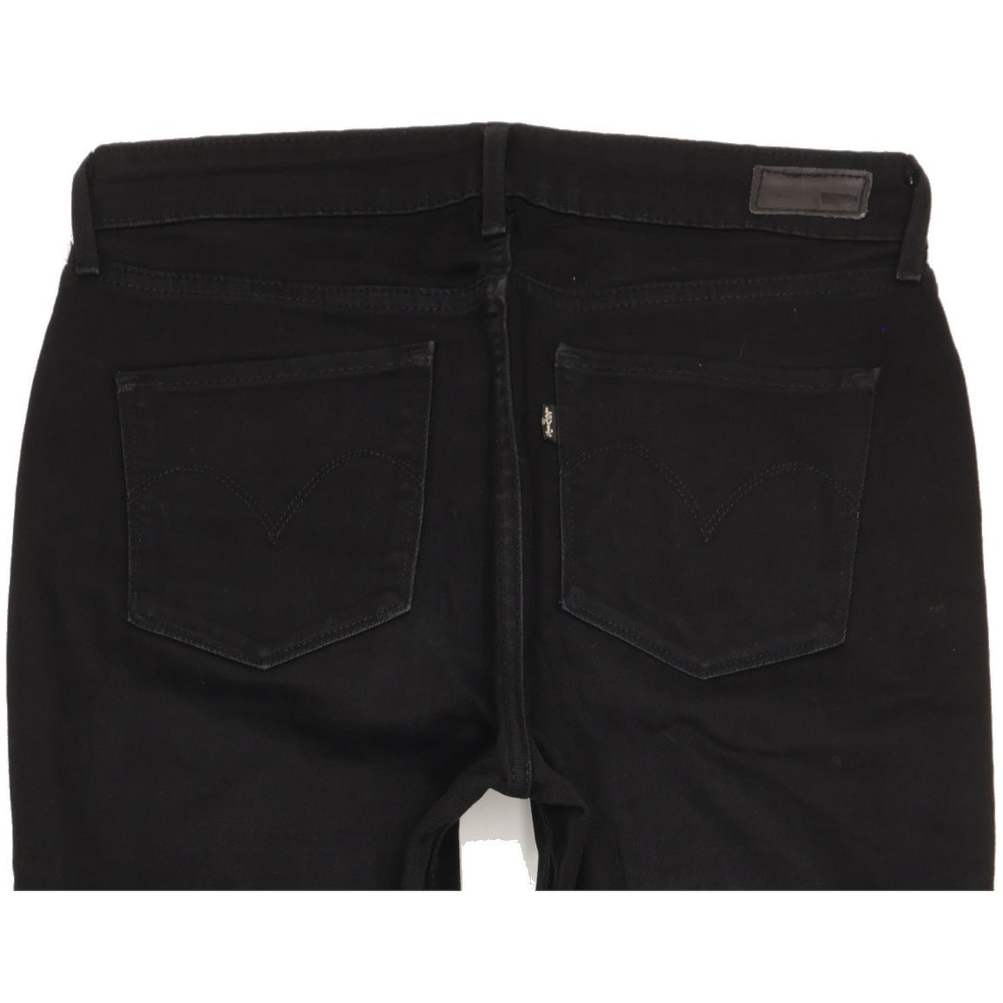 Levi's Demi Curve Women Black Straight Classic Stretch Jeans W29 L32