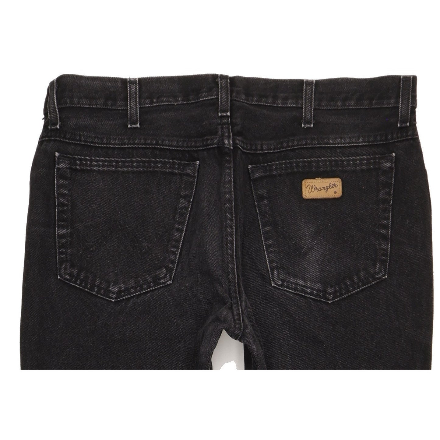 Wrangler Texas Men Black Straight Regular Jeans W36 L29