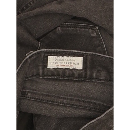 Levi's 710 Super Women Black Skinny Slim Stretch Jeans W27 L29