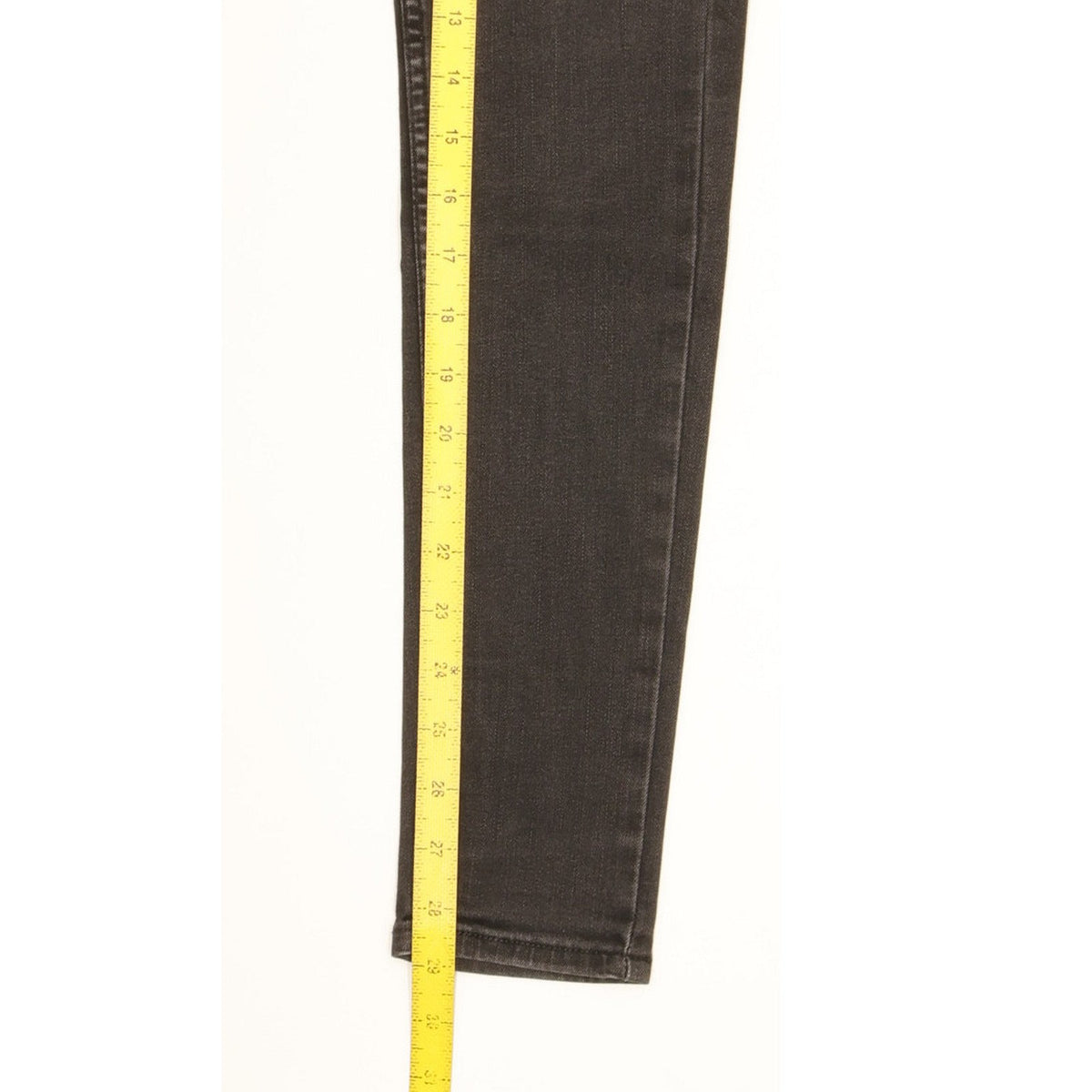 Levi's 710 Super Women Black Skinny Slim Stretch Jeans W27 L29