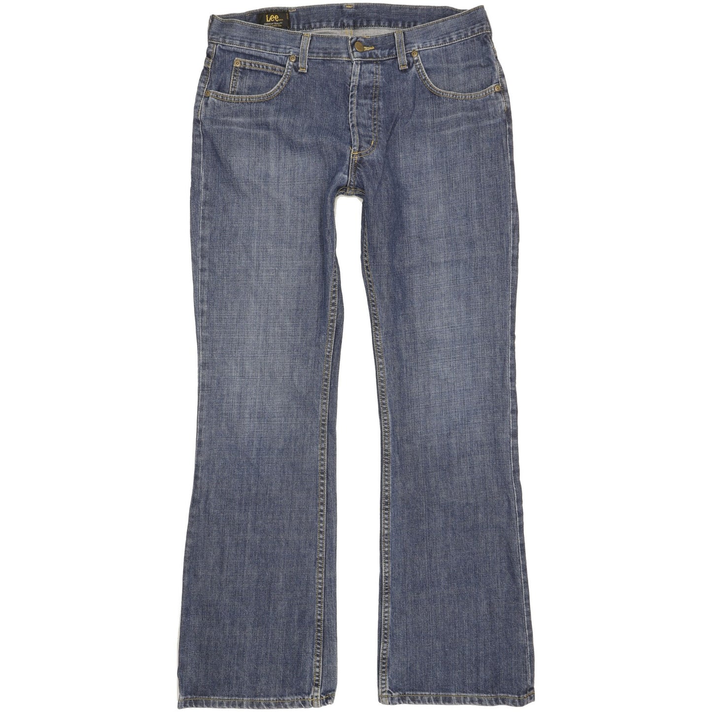 Lee Denver Men Blue Bootcut Regular Jeans W34 L32