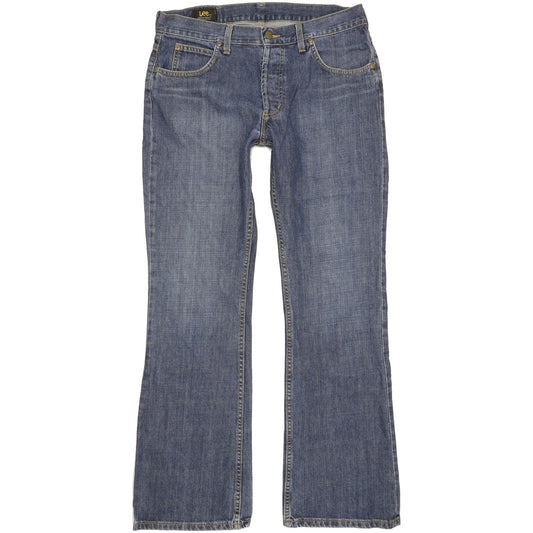 Lee Denver Men Blue Bootcut Regular Jeans W34 L32