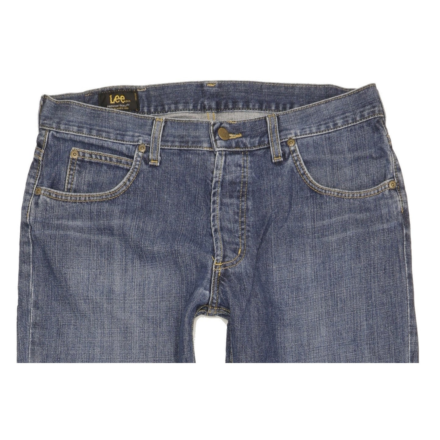 Lee Denver Men Blue Bootcut Regular Jeans W34 L32
