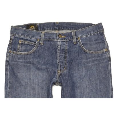Lee Denver Men Blue Bootcut Regular Jeans W34 L32