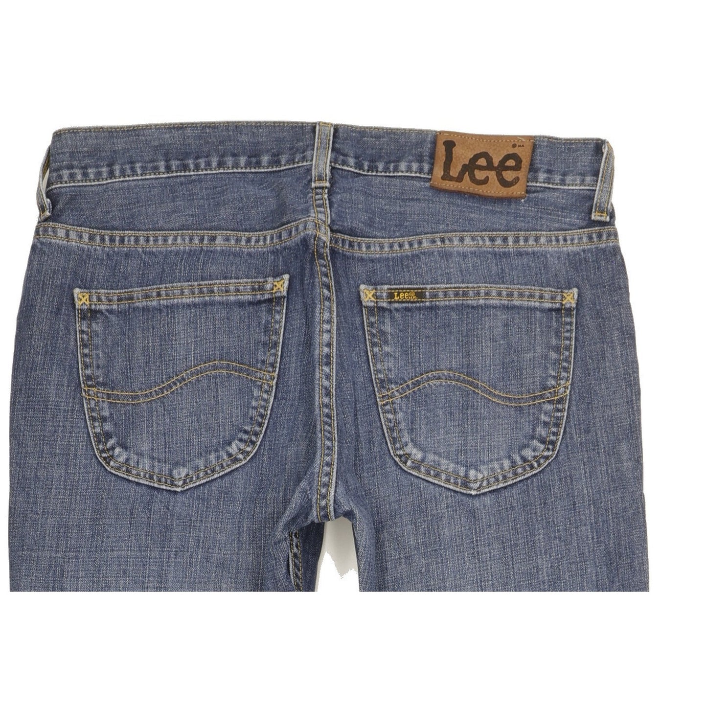 Lee Denver Men Blue Bootcut Regular Jeans W34 L32