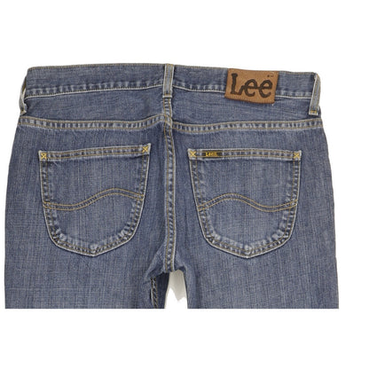 Lee Denver Men Blue Bootcut Regular Jeans W34 L32