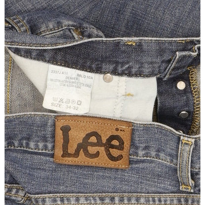 Lee Denver Men Blue Bootcut Regular Jeans W34 L32