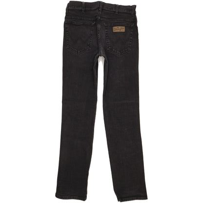 Wrangler Texas Men Black Straight Regular Stretch Jeans W32 L33