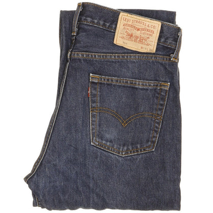 Levi's 751 Men Blue Straight Regular Jeans W33 L35