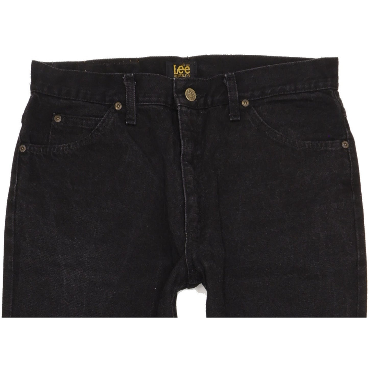 Lee Phoenix Men Black Straight Regular Jeans W34 L31