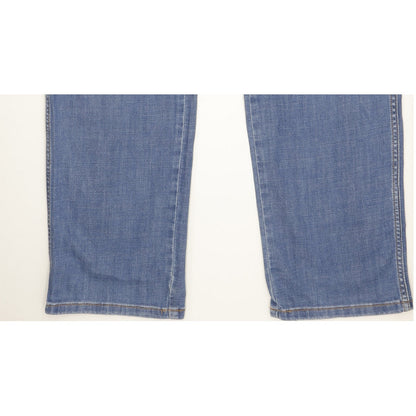 Wrangler Texas Men Blue Straight Regular Stretch Jeans W36 L33