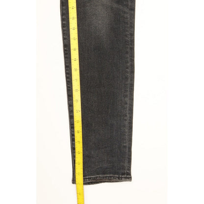 Levi's 512 Men Black Tapered Slim Stretch Jeans W32 L31