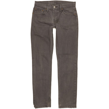 Levi's 511 Men Grey Straight Slim Stretch Jeans W30 L31