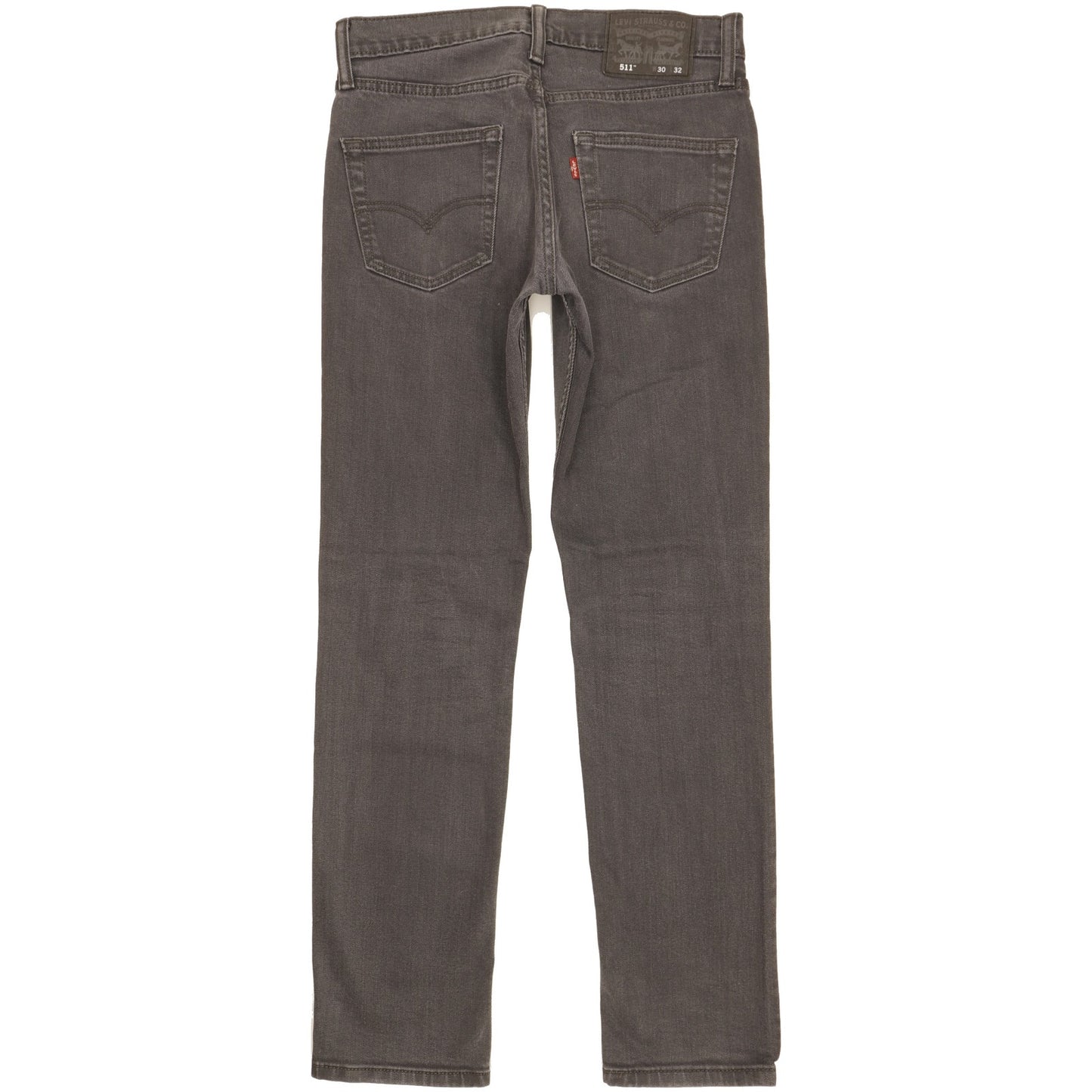Levi's 511 Men Grey Straight Slim Stretch Jeans W30 L31