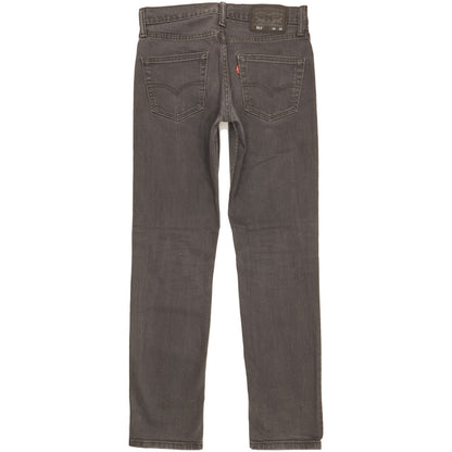 Levi's 511 Men Grey Straight Slim Stretch Jeans W30 L31