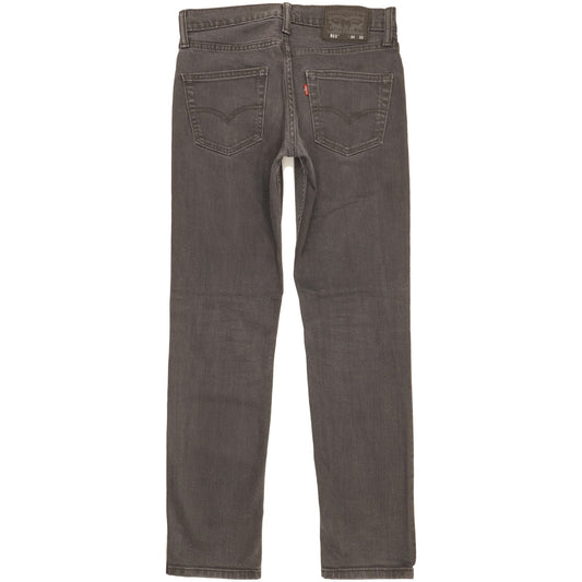 Levi's 511 Men Grey Straight Slim Stretch Jeans W30 L31