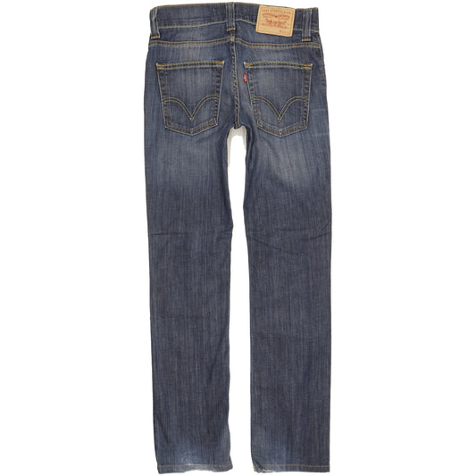 Levi's 511 Men Blue Straight Slim Stretch Jeans W29 L31