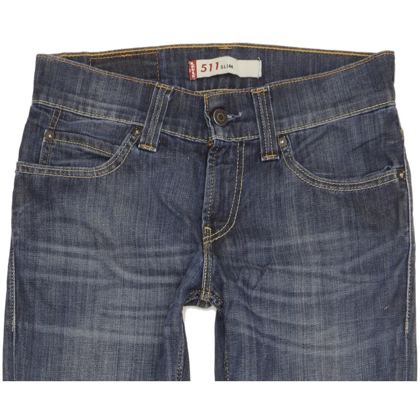 Levi's 511 Men Blue Straight Slim Stretch Jeans W29 L31