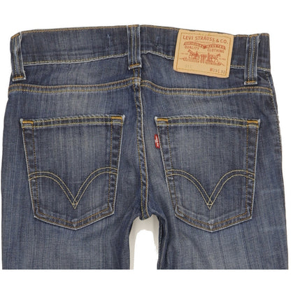 Levi's 511 Men Blue Straight Slim Stretch Jeans W29 L31