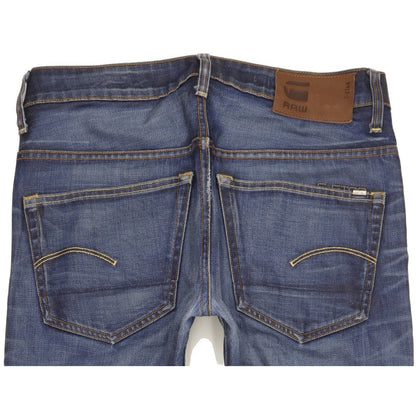 G-Star 3301 Men Blue Straight Regular Jeans W32 L30