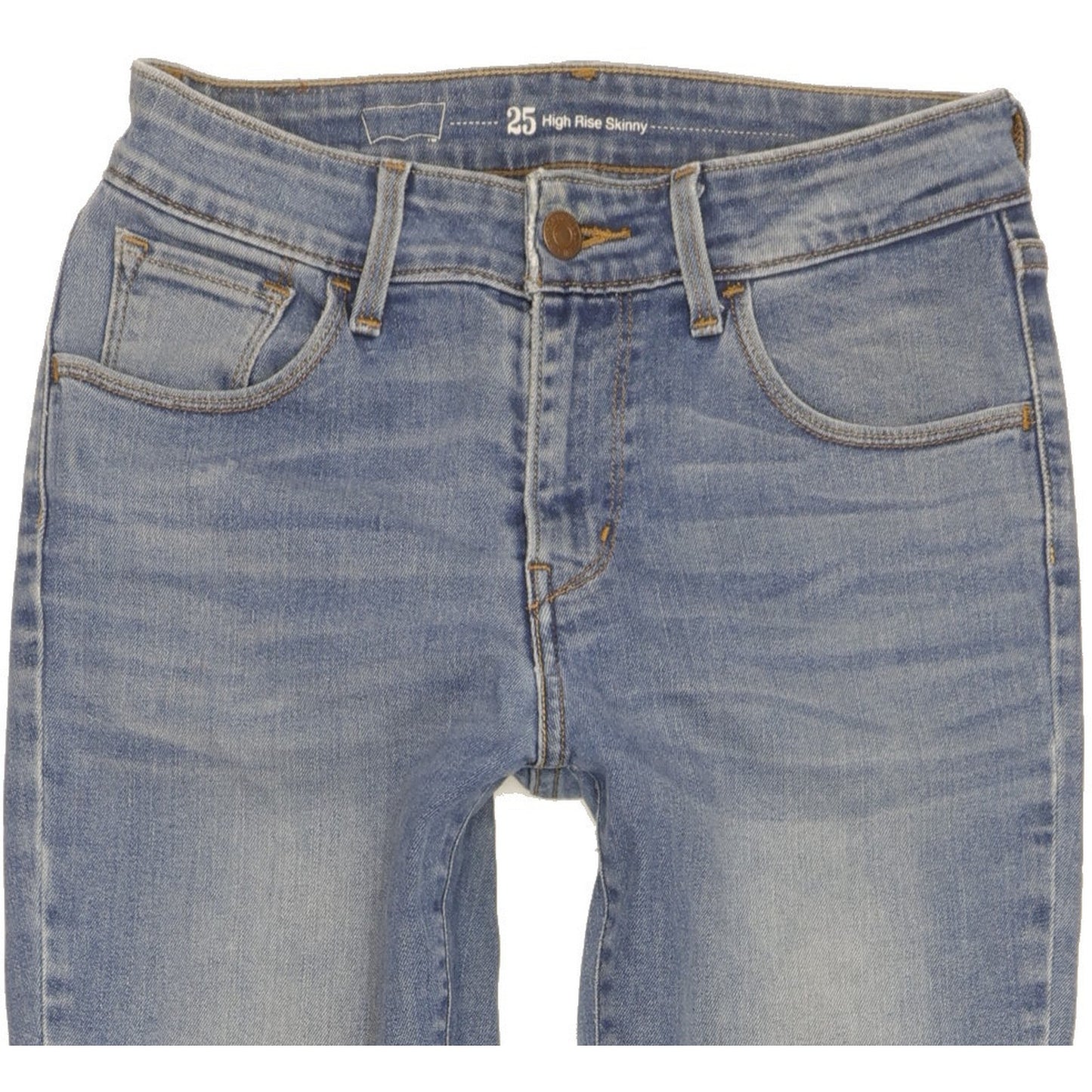 Levi's Women Blue Skinny Slim Stretch Jeans W25 L30