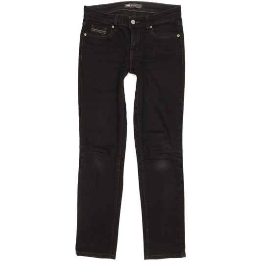 Levi's Women Black Skinny Slim Stretch Jeans W28 L30