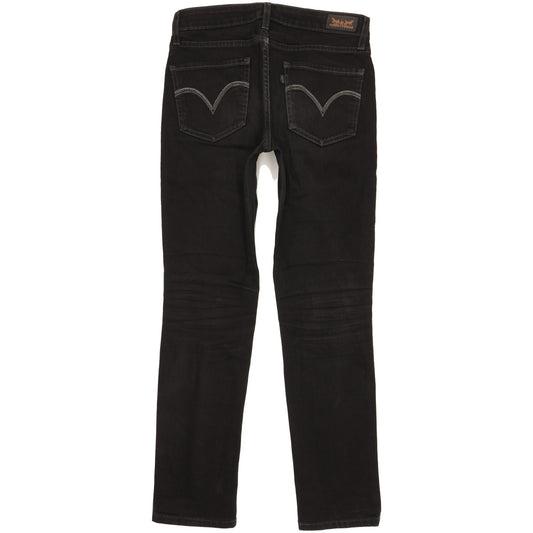 Levi's Women Black Skinny Slim Stretch Jeans W28 L30